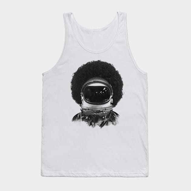 Afronaut Tank Top by leech